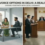 mutual vs contested divorce Delhi